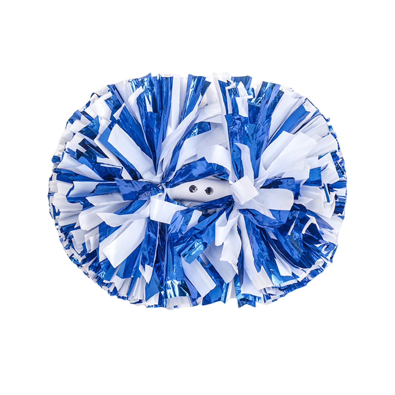 Twinkseal Metallic Foil Handle Cheerleading Metallic Pom Poms with