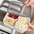 thumbnail image 1 of Twinkseal Organized Kitchen Storage Solution 1.4l Drainer Seal Box with Lid Airtight Food Storage Container for Fridge Kitchen Multi-purpose for Snacks, 1 of 7