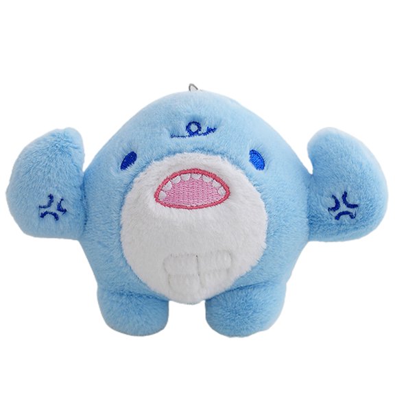 Twinkseal Pocket-sized Plush Cute Cartoon Plush Keychain Soft Adorable Sea Stuffed with Metal Buckle Perfect Backpack Pendant Keyring Charms Ideal Gift for Kids