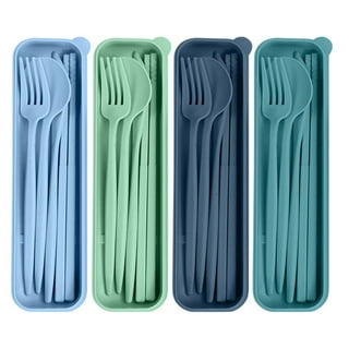 Bulk-buy Reusable Lunch Box Utensils with Case Fork Spoon Chopsticks Set  Wyz21166 price comparison