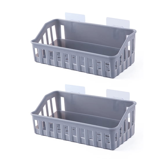 Twinkseal Rv Space-saving Solutions Wall Mounted Bathroom Shelf Organizer for Toiletries Shower Caddy Multifunctional Storage Basket for Kitchen Bathroom Easy
