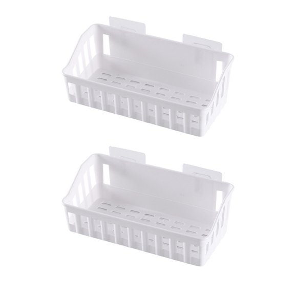 Twinkseal Rv Space-saving Solutions Wall Mounted Bathroom Shelf Organizer for Toiletries Shower Caddy Multifunctional Storage Basket for Kitchen Bathroom Easy