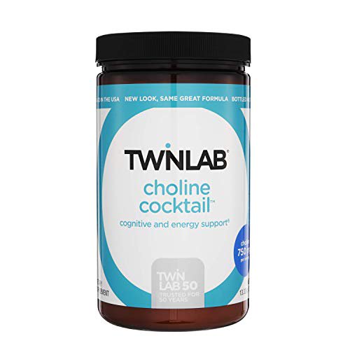Twinlab Choline Cocktail Energy Drink Mix Brain Supporter & Energy