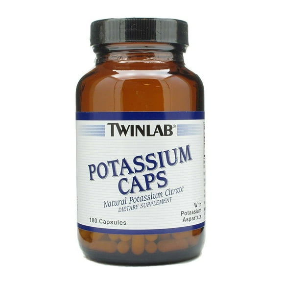 Twinlab potassium 99mg 180 cp (pack of 1)