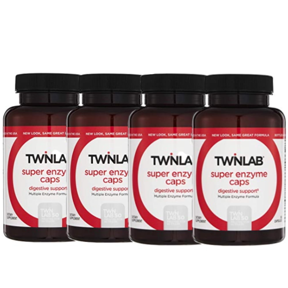 Twinlab Advanced Stomach Digestion Super Enzyme Caps, Pancreatin