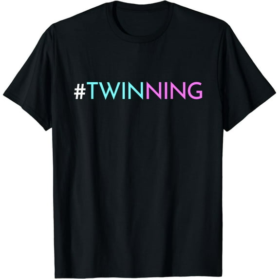 Twinning - Funny Twins Matching Fraternal or Identical T-Shirt