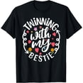 thumbnail image 1 of Twinning With My Bestie Spirit Week Twin Day Best Friend T-Shirt, 1 of 4