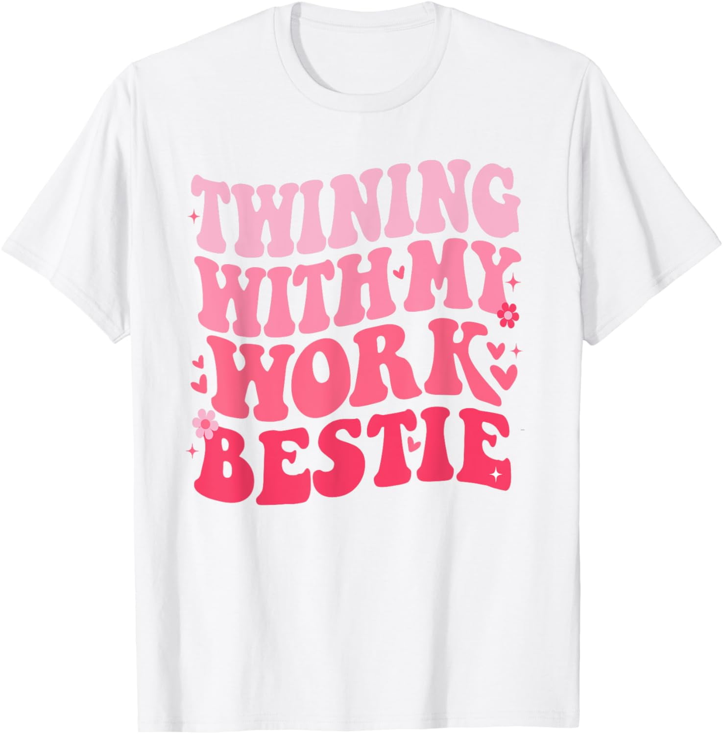 Twinning With My Work Bestie Spirit Week Best Friend Twin T-Shirt men ...