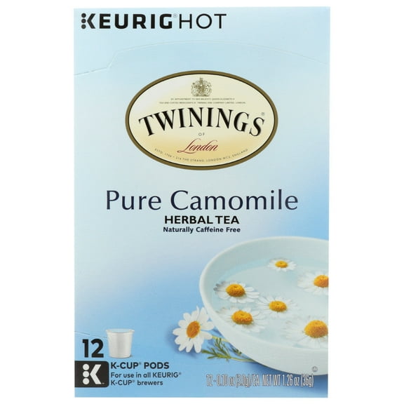 Twinnings Of London Pure Camomile Tea K-Cups, 12 Ct