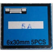 Twinpoint 5AMP 5 amp Glass Fuses, Pack of 5