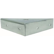 Twinpoint B212 Heavy Duty Stainless Steel Pick-Up Truck Corner Mounting Bracket with 0.5 in. Hole