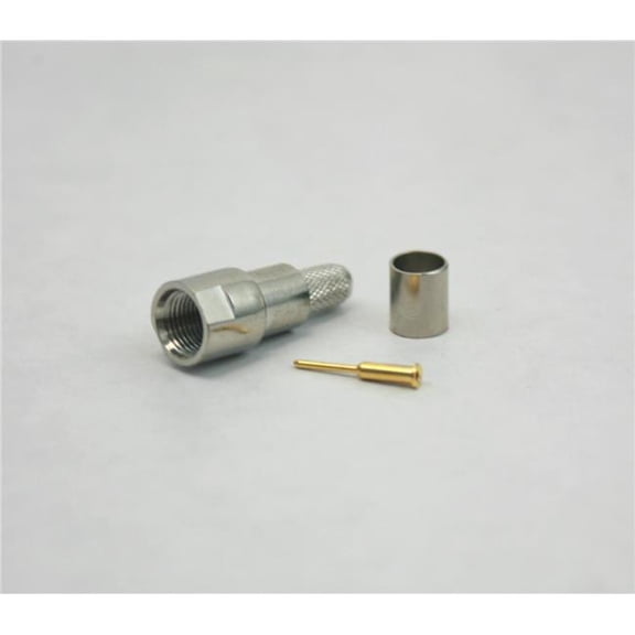 Twinpoint 408015B Female-M Crimp Connector for RG8X & RG59 Coaxial Cable