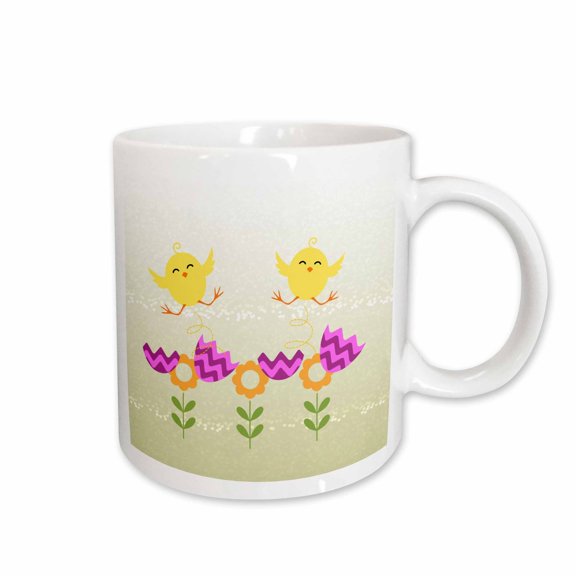 3drose, Twins. Girls. Sisters. Chicks. Flowers., 11oz Mug
