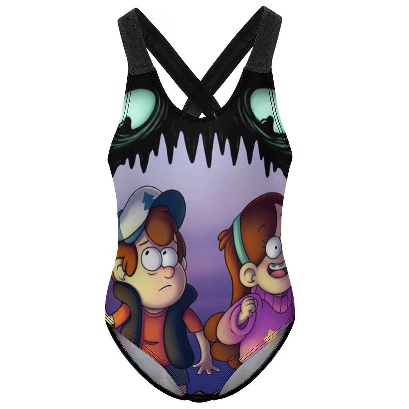 Twins Gravity Falls Mabel Pines Dipper Children's One-piece Swimsuit ...