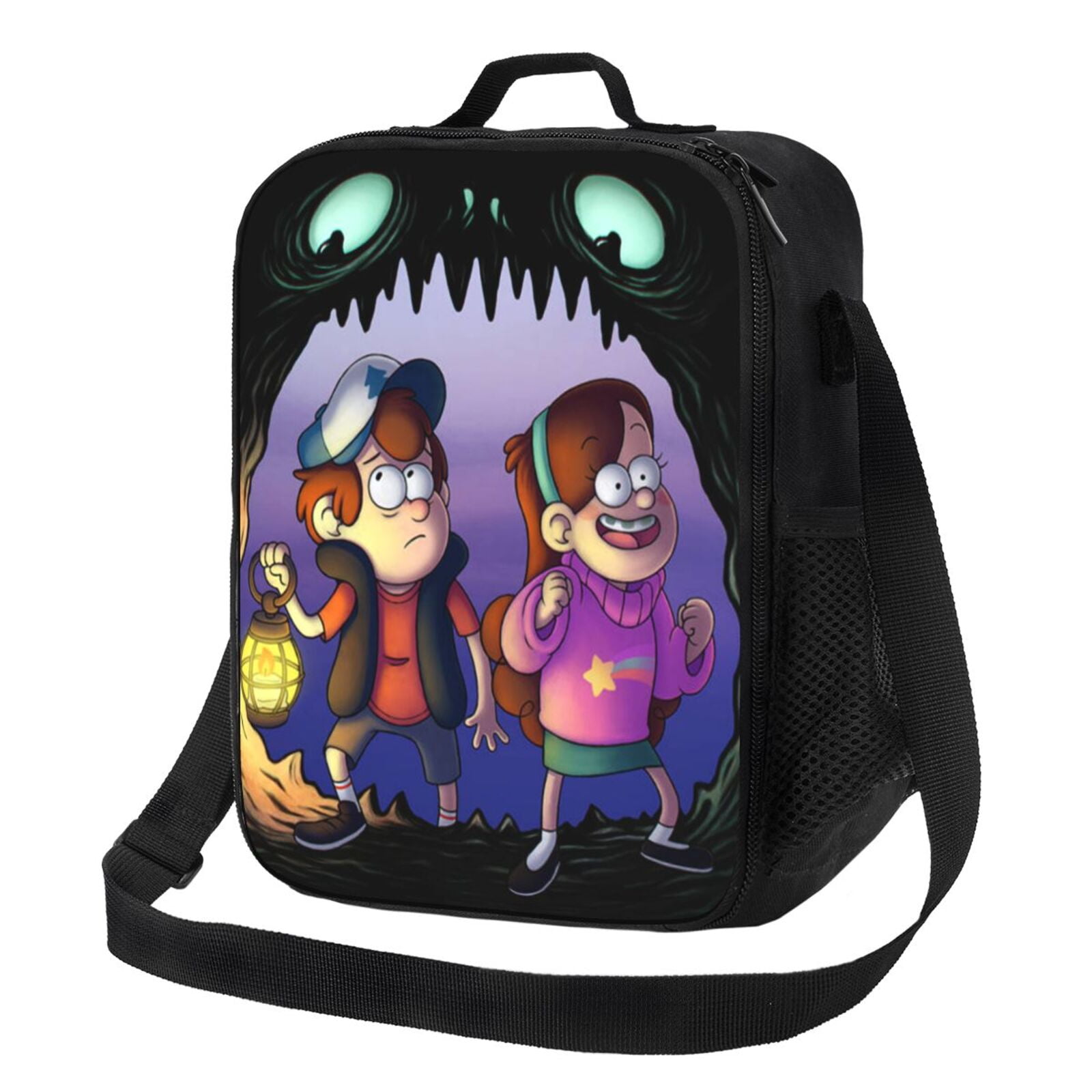LEVLO Gravity Falls Crossbody Bag - Mabel, Dipper & Waddles Pig Shoulder Bag Fan Merchandise - View #3