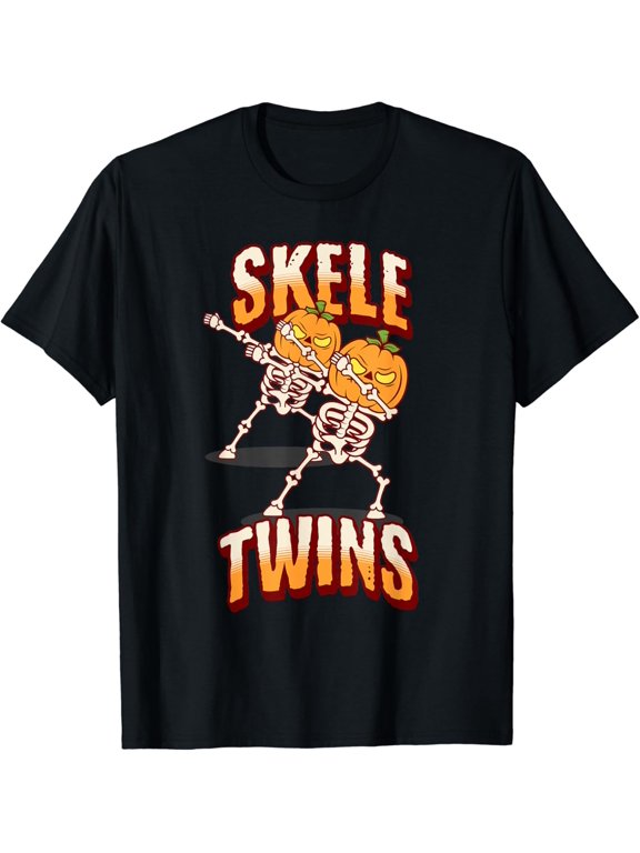 Twins Skeletwins Dabbing Dancing T-Shirt