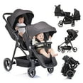 thumbnail image 1 of Funyard -Twins - multifunctional single and double lightweight travel baby stroller, 1 of 10