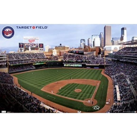 Twins - Target Field 10 Poster Print (36 x 24)