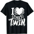 thumbnail image 1 of Twins Twin Brother Sister I Love My Twin T-Shirt, 1 of 5