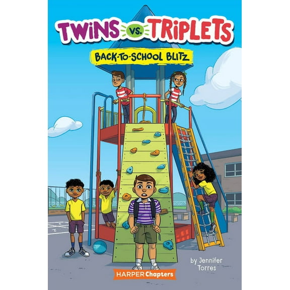 Twins vs. Triplets Twins vs. Triplets #1: Back-To-School Blitz, Book 1, (Paperback)