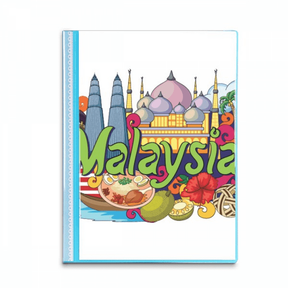 Twinstower Malaysia Graffiti Book Sheet Protectors Portfolio Binder Folder