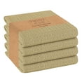 thumbnail image 1 of Twiny Threads Waffle Kitchen Towel 16"x26" Set of 4 - Beige, 1 of 6