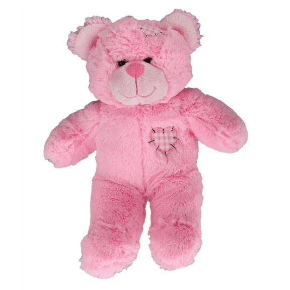 Twirl and Shine with Pink Patches Bear Dressed with 8-inch Purple Ballerina Outfit Adorable Dance-Themed Toy Perfect for Ballet Lovers and Collectors