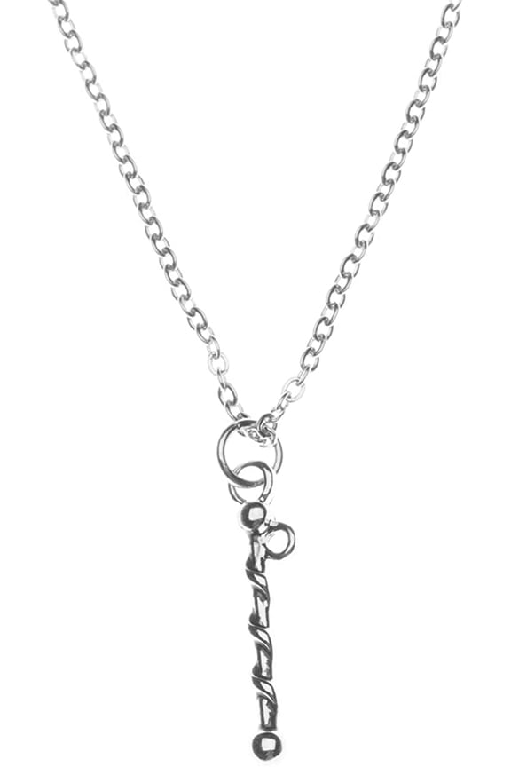 Twirling Charm Necklace - Twirling Jewelry - Baton Charm Pendant - Gift for Baton Twirler & Majorettes