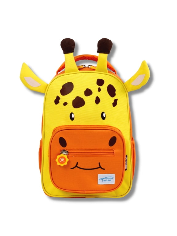 Twise Side-kick 12" Kids, Toddlers Backpack for Preschool, Giraffe