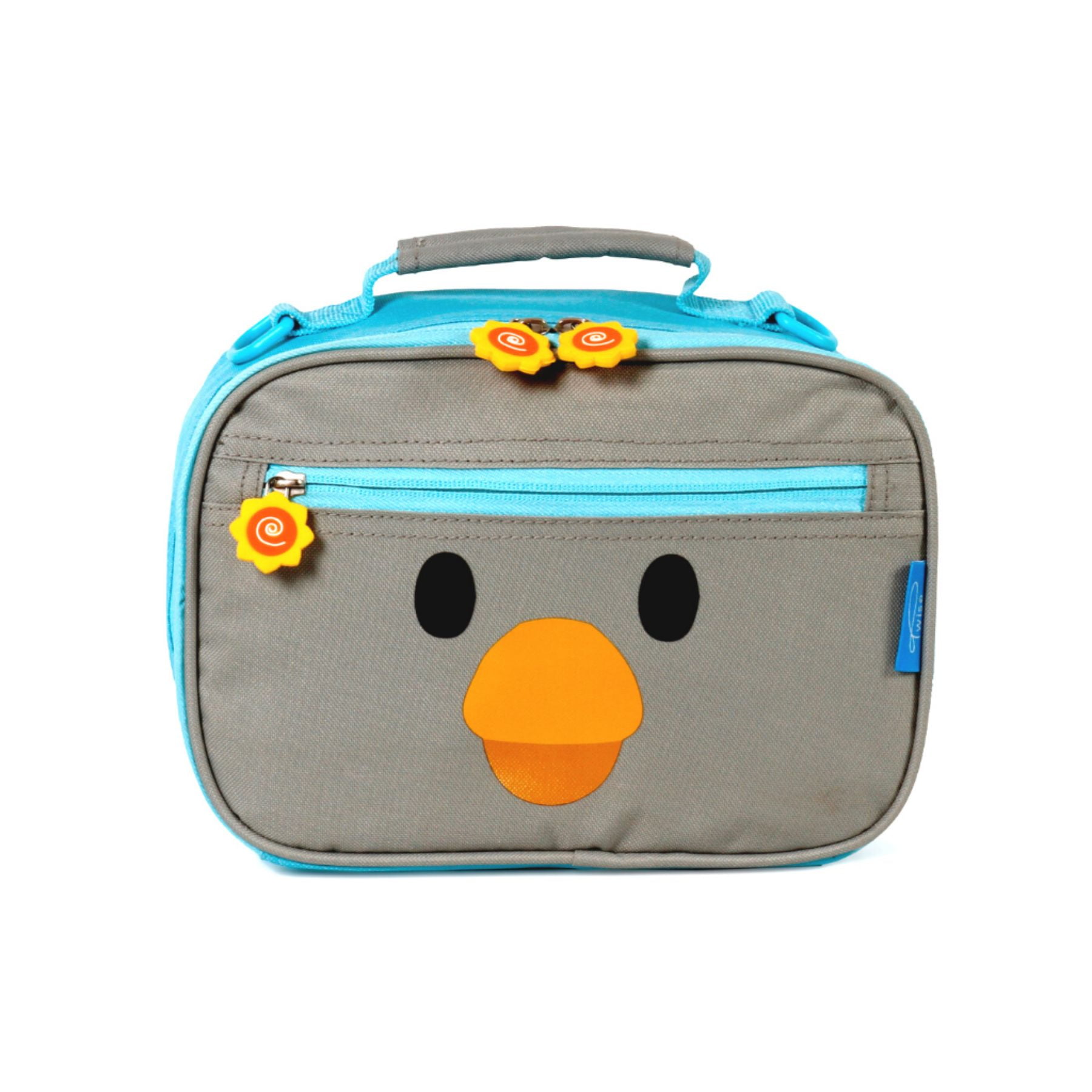 Twise Side-kick Insulated Lunch Bag for Preschool and Kindergarten, Penguin