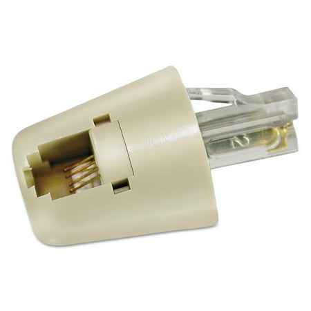 Softalk Twisstop Rotating Phone Cord Detangler, Ivory