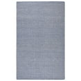 thumbnail image 1 of Twist 5' x 8' Chevron Blue Off White Hand Woven Area Rug, 1 of 5