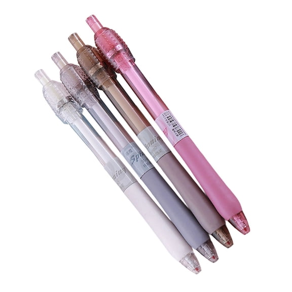 Twist Action Ballpoint Pens 4PCS Black Inks Writing Tools Clicks Pens For Classroom Office Stress Relief for Exams Meeting