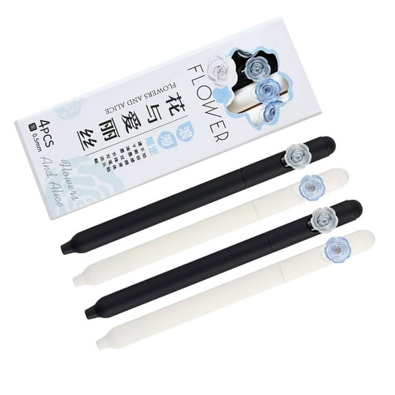 Twist Action Gel Pen 0.5MM Quick Drying Office Writing Tool for Writing Drawing