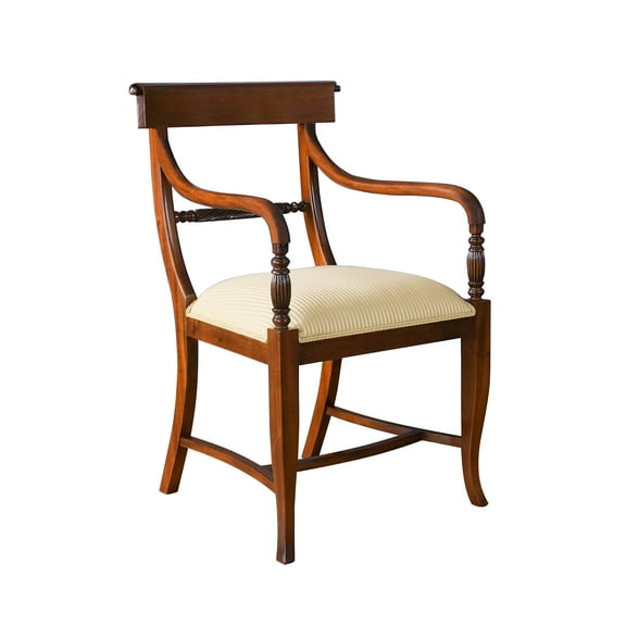 Twist Back Arm Chair