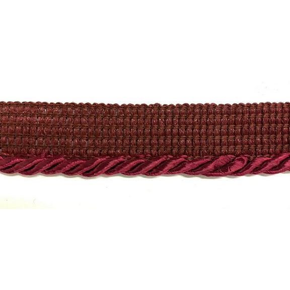 Twist Cord with Lip Piping Trimming - 8 Yards- Many Colors Available!