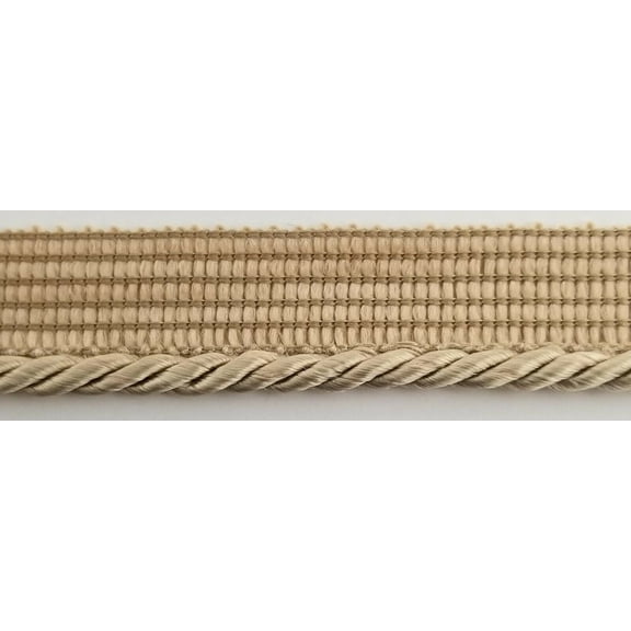 Twist Cord with Lip Piping Trimming - 8 Yards- Many Colors Available!