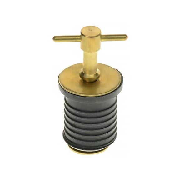 T-H Marine Twist Drain Plug 1" Brass