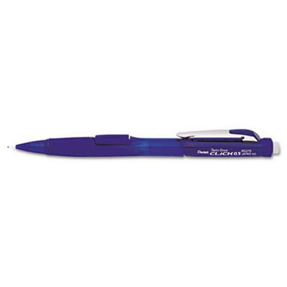 Twist-Erase Click Mechanical Pencil, 0.5 Mm, Hb (#2.5), Black Lead, Blue Barrel | Bundle of 5 Each
