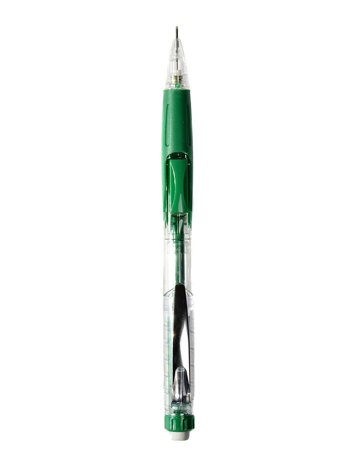 Twist-Erase Click Mechanical Pencil 0.7 mm, green (pack of 12)