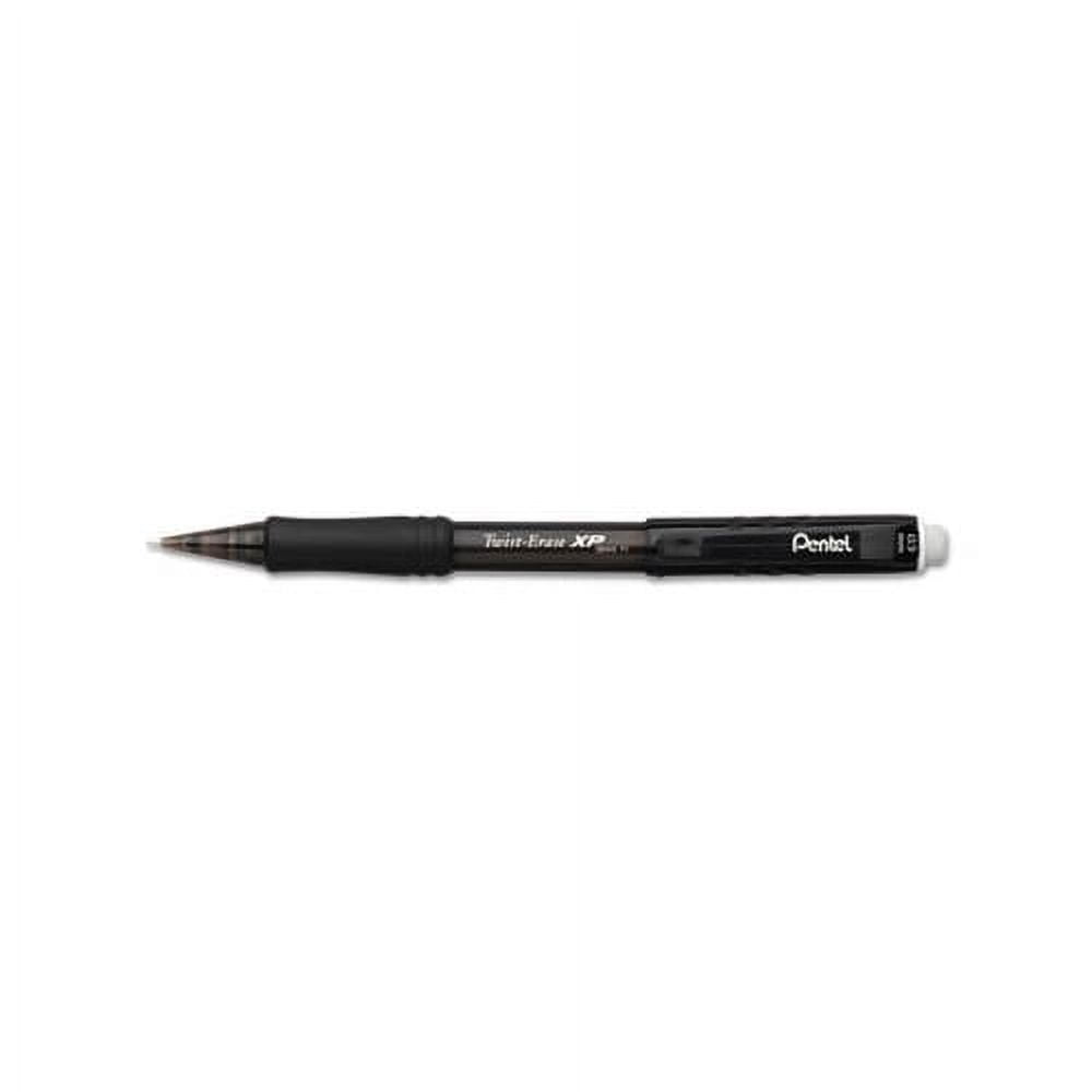 Twist-Erase EXPRESS Mechanical Pencil 0.5 mm, HB 2.5, Black Lead, Black Barrel, Dozen
