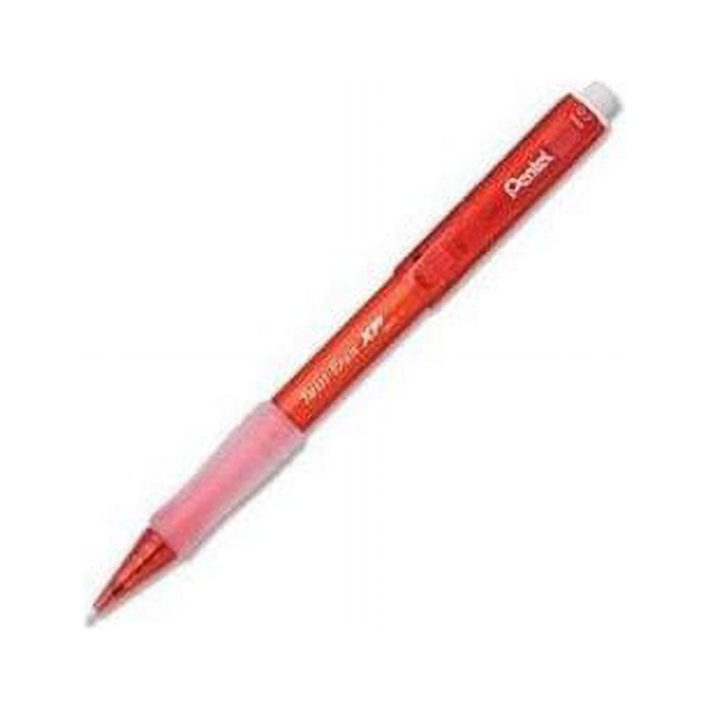Pentel Twist-erase Express Qe417 Mechanical Pencil - 0.7 Mm Lead Size - Red Barrel - 1 Each (QE417B)