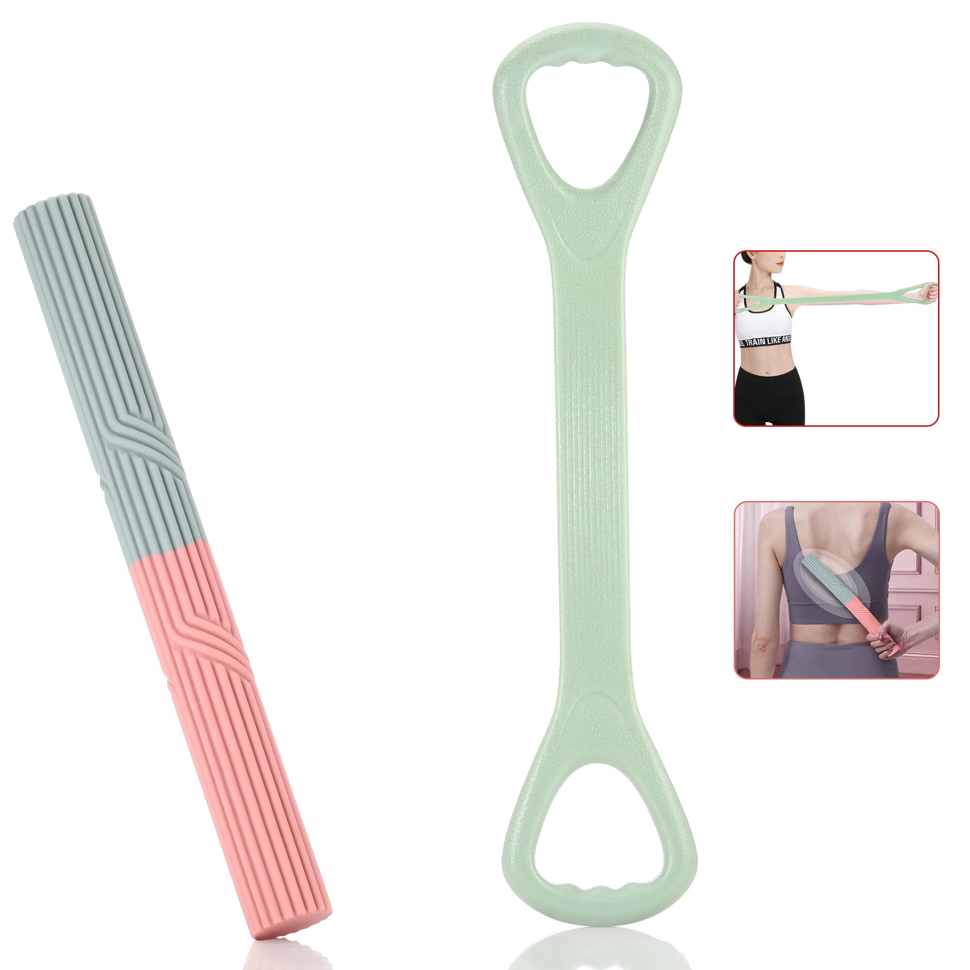 Twist & Flexible Bar, Resistance Band Flexible Rehab Equipment for