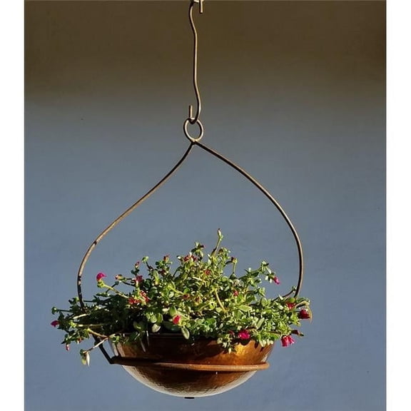 Twist Hammered Copper Planter