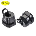 thumbnail image 1 of Twist Lock Cable Wire Ties Round Strain Relief Bushing 17x15mm Nylon PA66 40 Pieces, 1 of 5