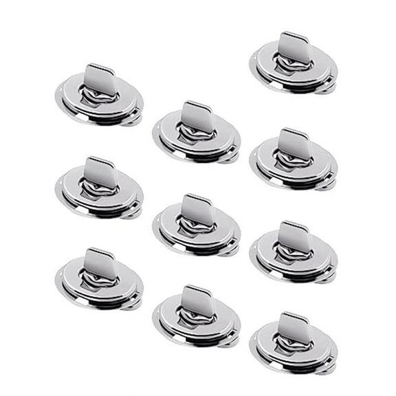 Twist Lock Common Sense Fastener, Metal Turn Buttons for Boats, Sailboats, , Dinghies and Caravans (10PC)