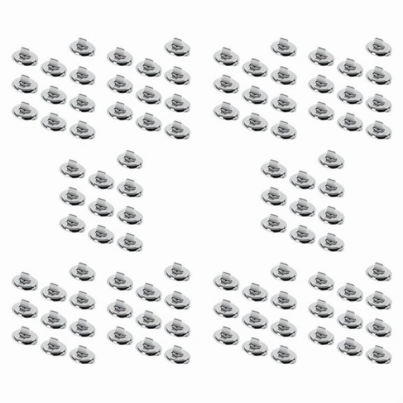 Twist Lock Common Sense Fastener, Metal Turn Buttons for Boats, Sailboats, RVs, Dinghies and Caravans (100PC)