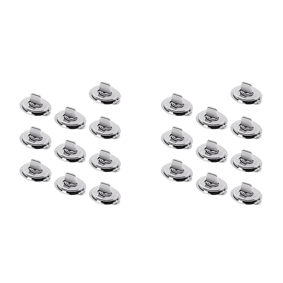 Twist Lock Common Sense Fastener, Metal Turn Buttons for Boats, Sailboats, RVs, Dinghies and Caravans (20PC)