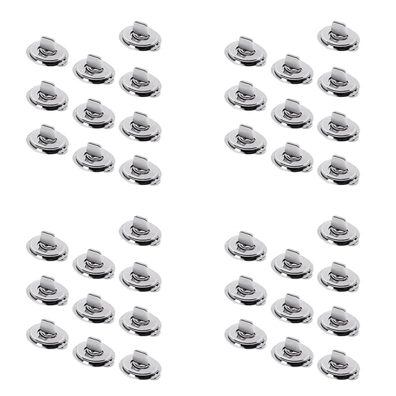 Twist Lock Common Sense Fastener, Metal Turn Buttons for Boats, Sailboats, RVs, Dinghies and Caravans (40PC)