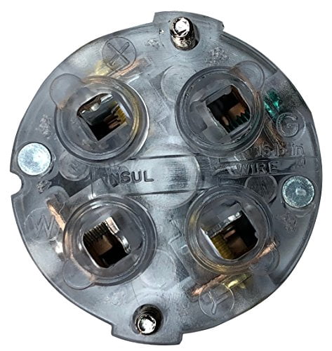 Twist-Lock NEMA L14-30P/R Plug & Connector Kit - Easy Assembly, Durable Nylon & Brass Construction - 30A, 125/250V, Black